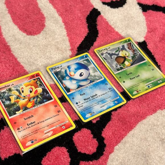 Chimchar 14, Piplup 15, & Turtwig 17 – TCG POP Series 6 – Holo Bundle - Picture 2 of 10
